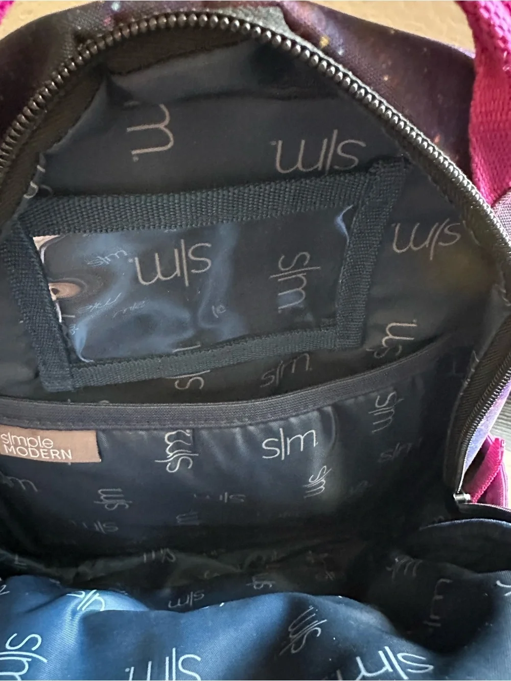 Kids Galaxy Backpack with Pink Accents